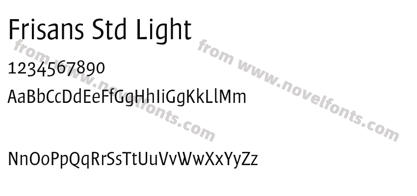 Frisans Std LightPreview
