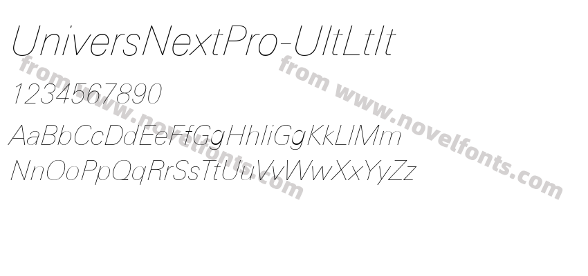 UniversNextPro-UltLtItPreview