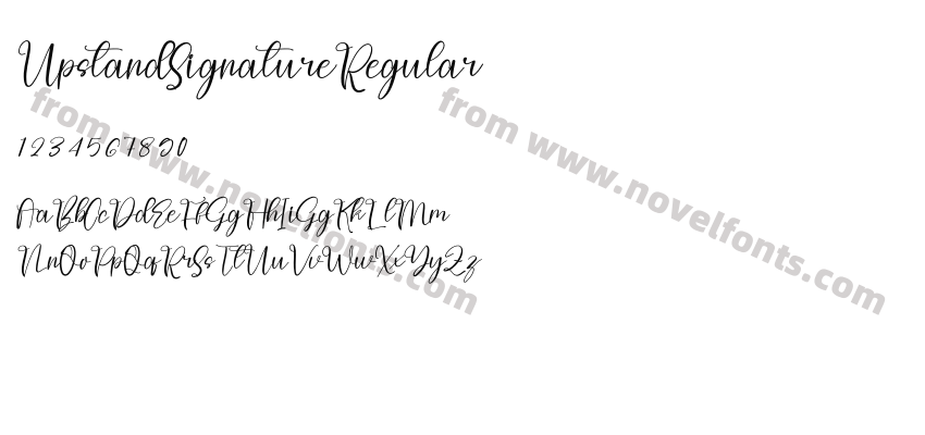 UpstandSignatureRegularPreview