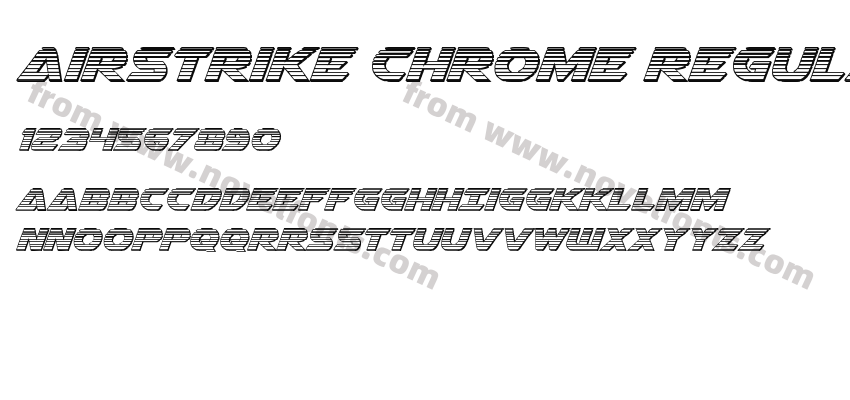 Airstrike Chrome RegularPreview