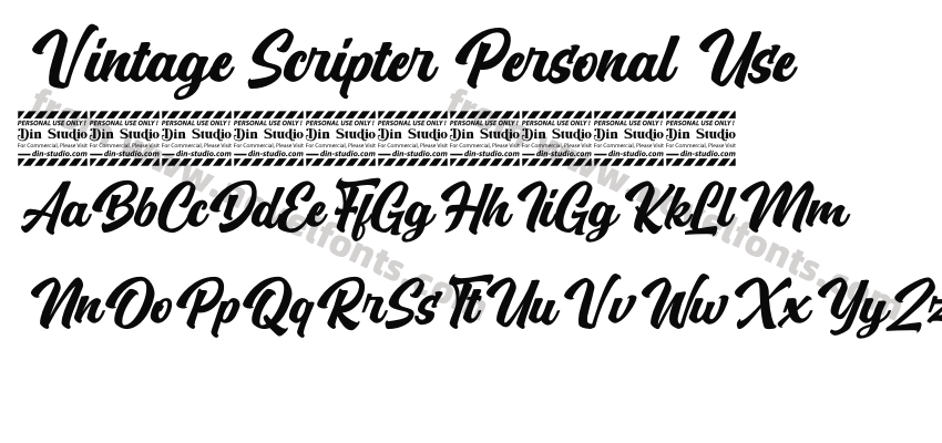 Vintage Scripter Personal UsePreview