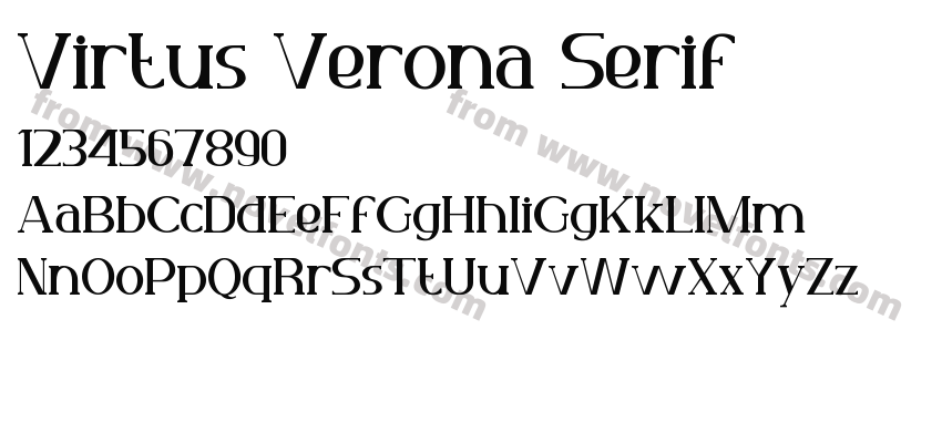 Virtus Verona SerifPreview