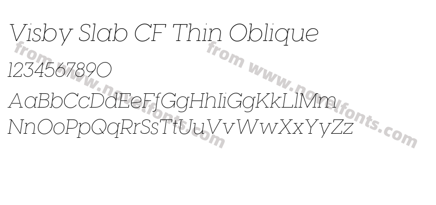 Visby Slab CF Thin ObliquePreview