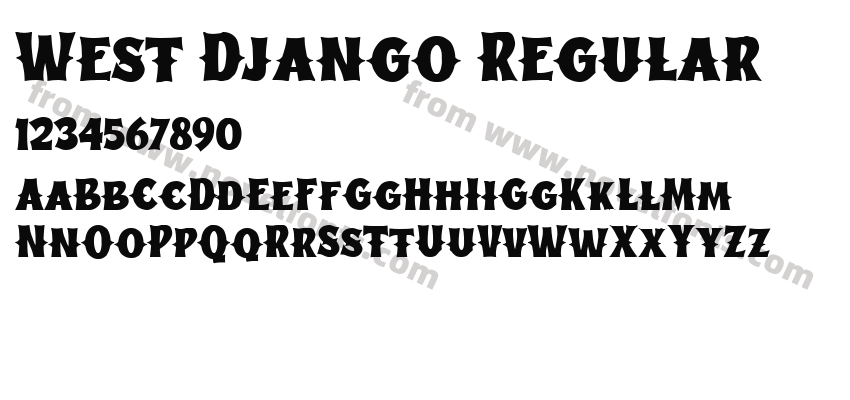 West Django RegularPreview