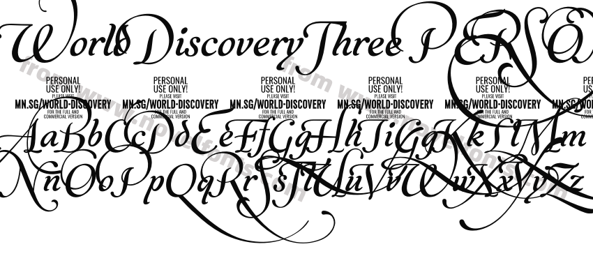 World Discovery Three PERSONAL RegularPreview