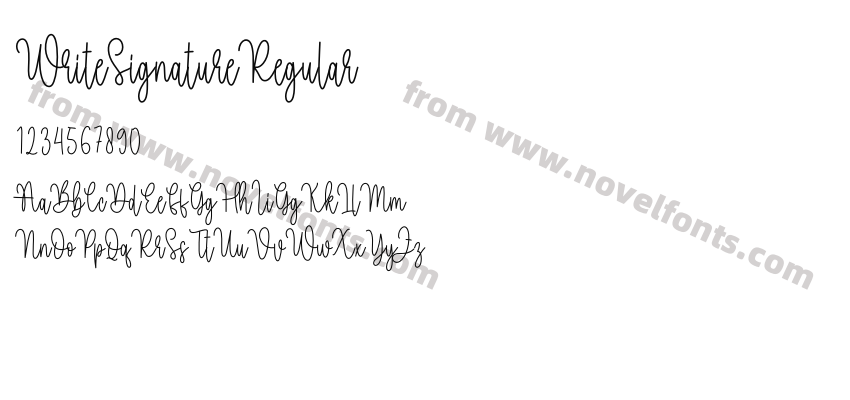 WriteSignatureRegularPreview