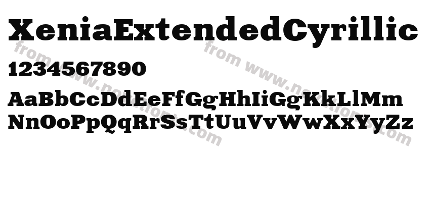 XeniaExtendedCyrillicPreview