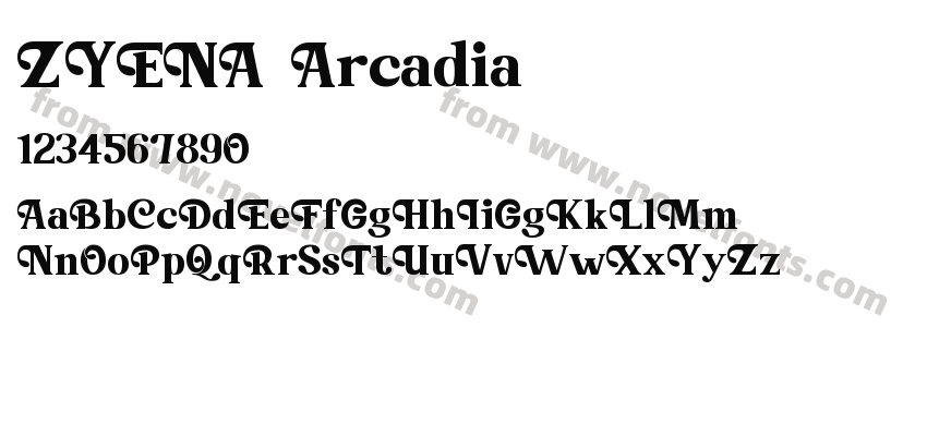 ZYENA ArcadiaPreview