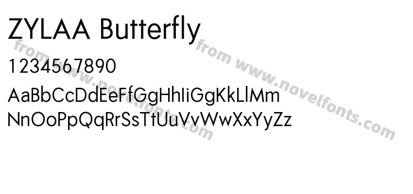 ZYLAA ButterflyPreview