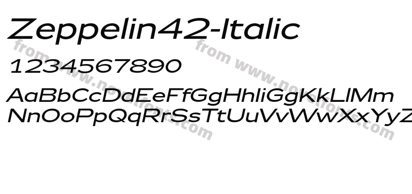 Zeppelin42-ItalicPreview