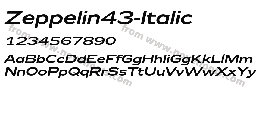 Zeppelin43-ItalicPreview