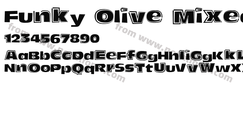 Funky Olive MixedPreview