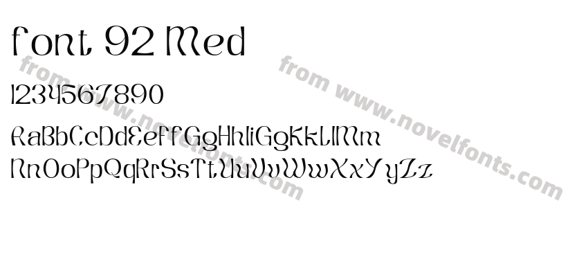 font 92 MedPreview