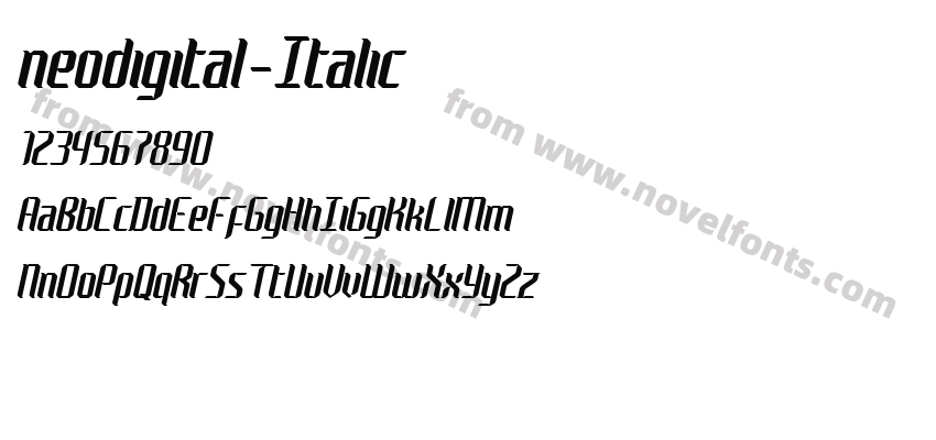 neodigital-ItalicPreview