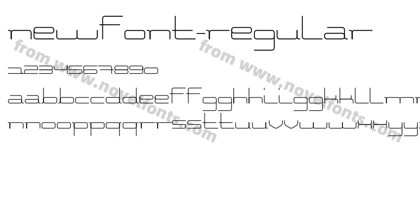 newFont-RegularPreview