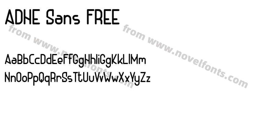 ADHE Sans FREEPreview