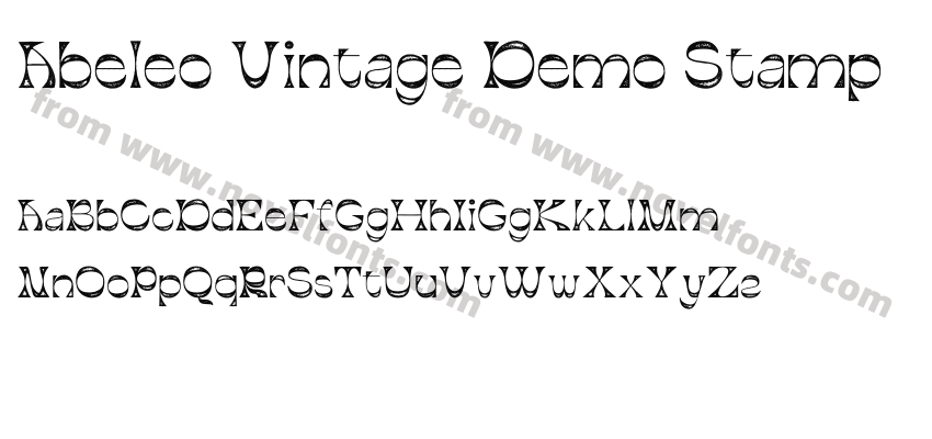 Abeleo Vintage Demo StampPreview