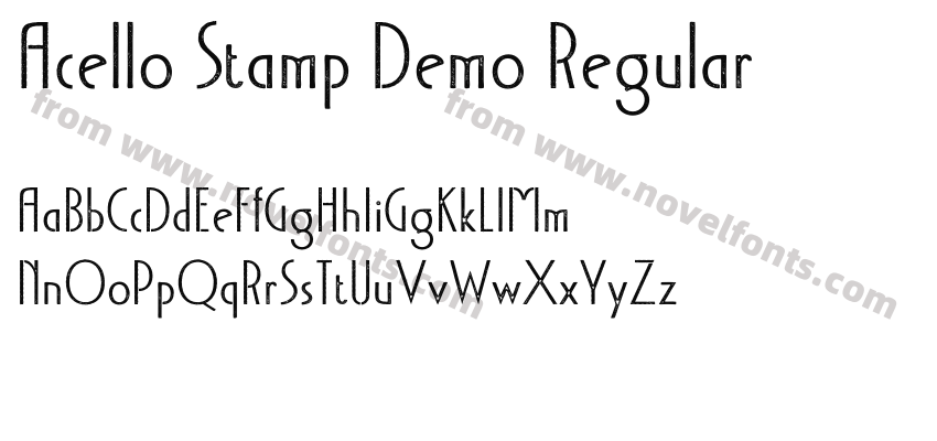 Acello Stamp Demo RegularPreview