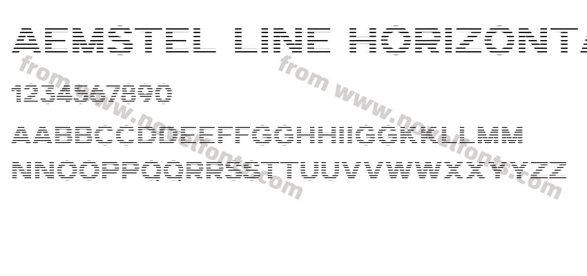 Aemstel Line HorizontalPreview