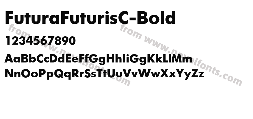 FuturaFuturisC-BoldPreview