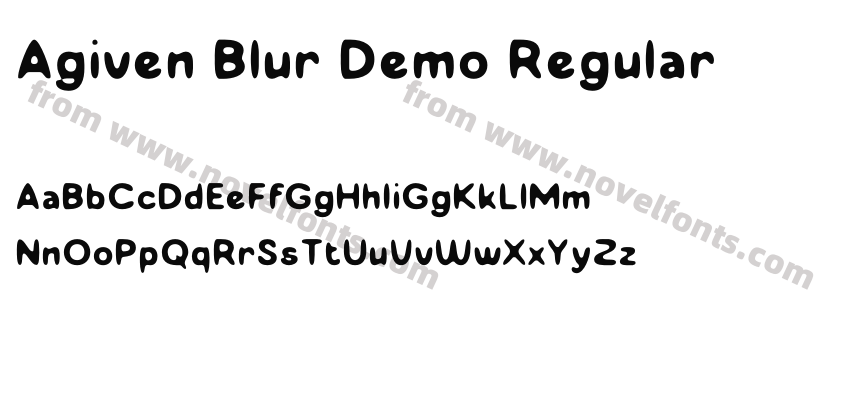 Agiven Blur Demo RegularPreview