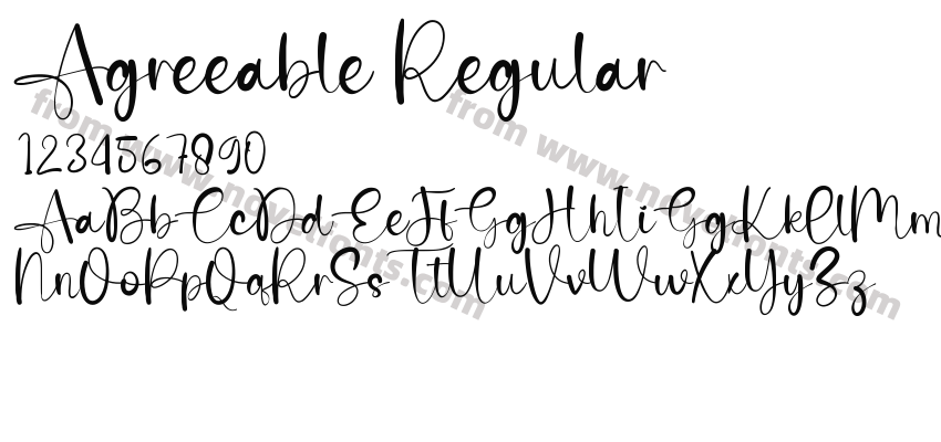 Agreeable RegularPreview