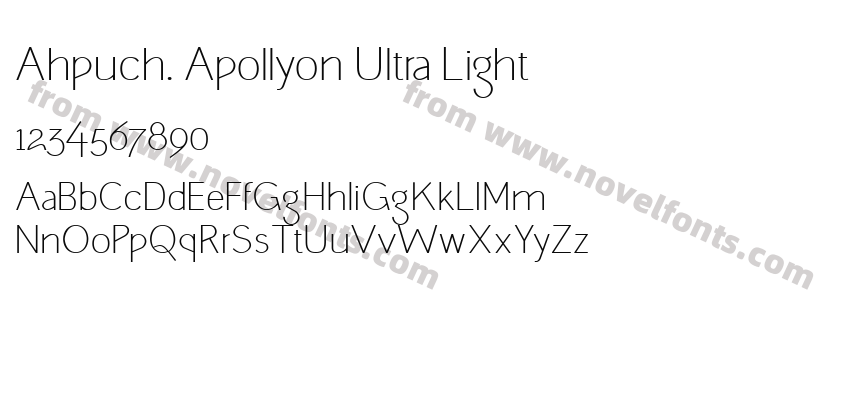 Ahpuch. Apollyon Ultra LightPreview