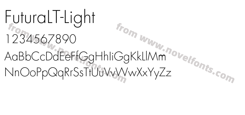 FuturaLT-LightPreview