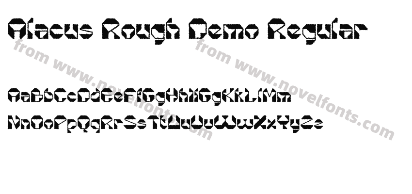 Alacus Rough Demo RegularPreview