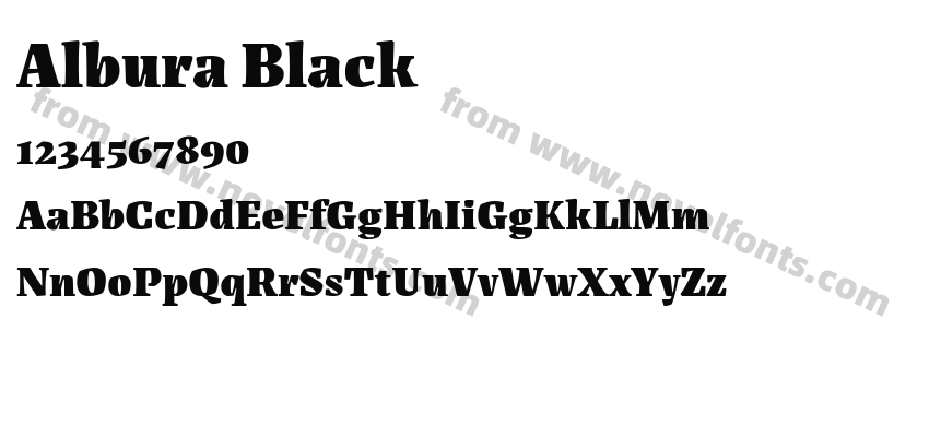 Albura BlackPreview