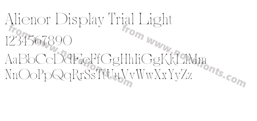 Alienor Display Trial LightPreview