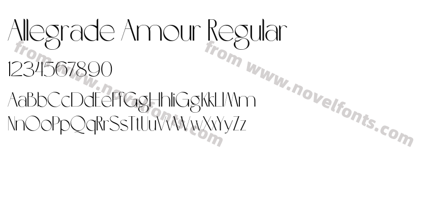 Allegrade Amour RegularPreview