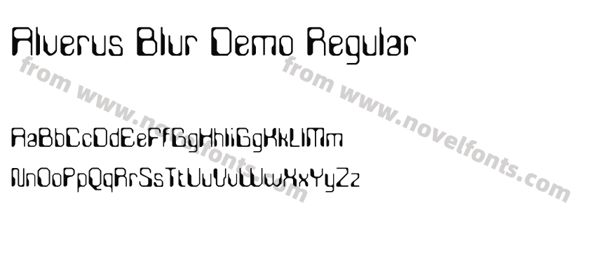 Alverus Blur Demo RegularPreview