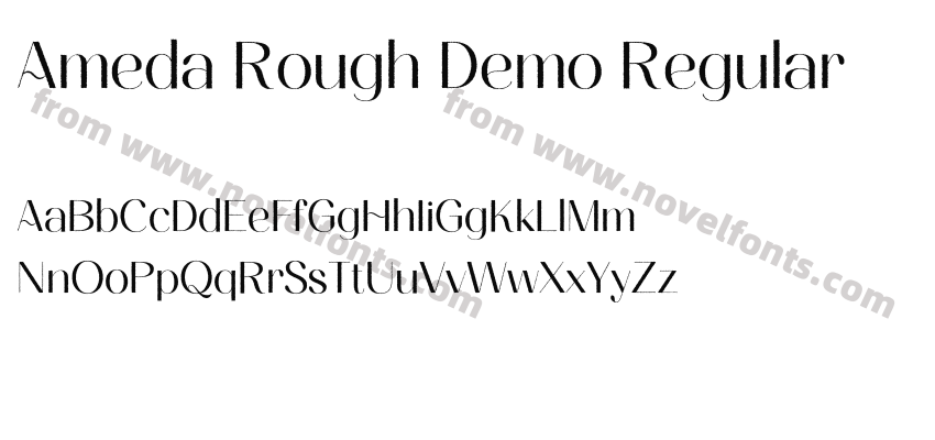 Ameda Rough Demo RegularPreview