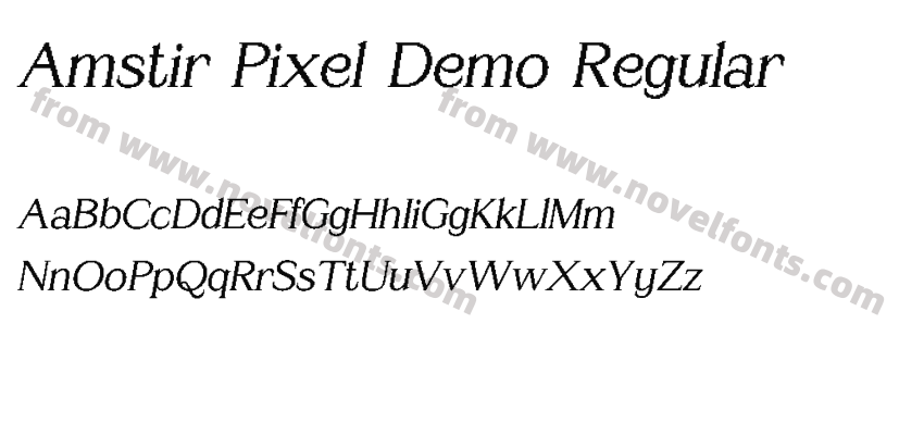 Amstir Pixel Demo RegularPreview