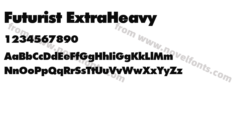 Futurist ExtraHeavyPreview