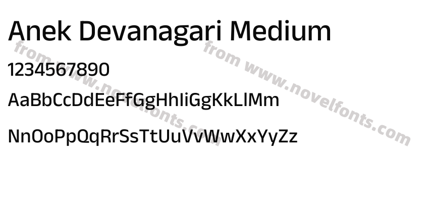 Anek Devanagari MediumPreview