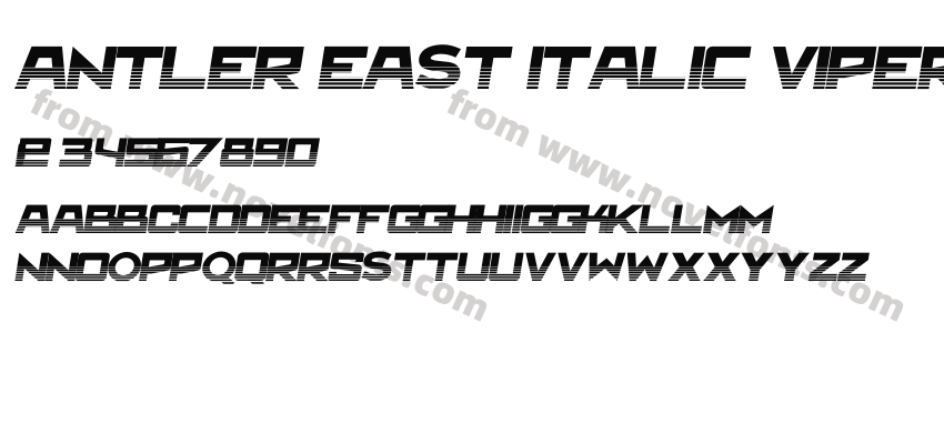 Antler East Italic ViperPreview