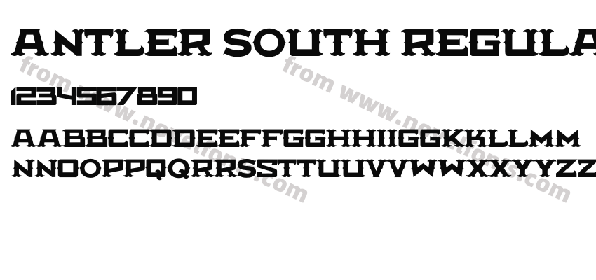 Antler South RegularPreview