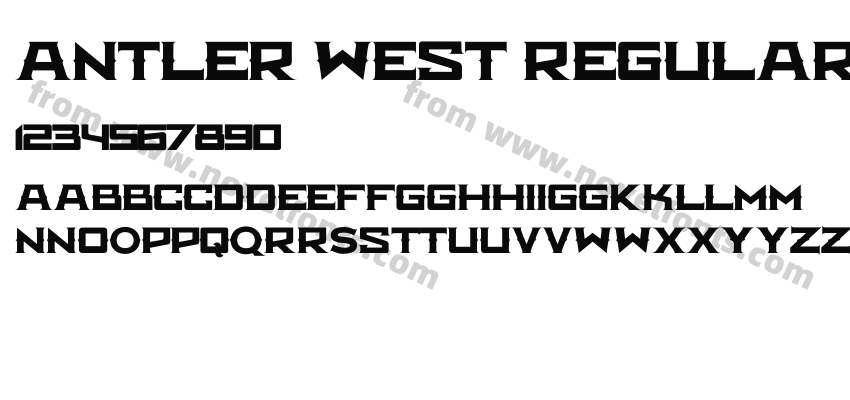 Antler West RegularPreview