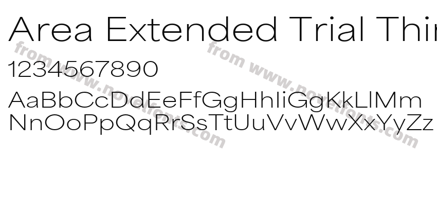 Area Extended Trial ThinPreview