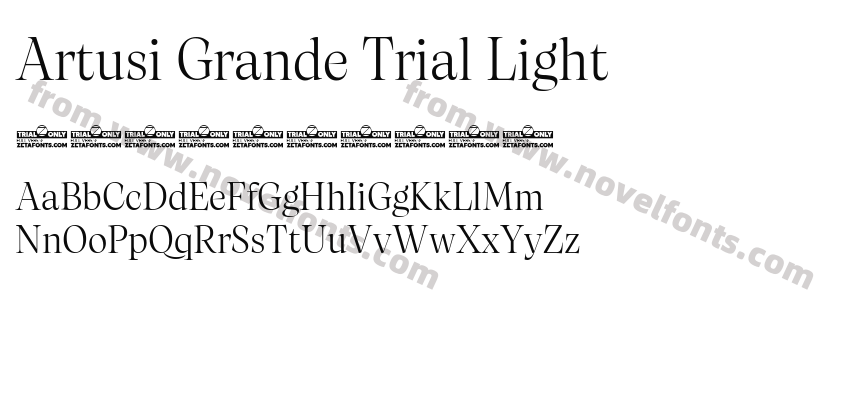 Artusi Grande Trial LightPreview