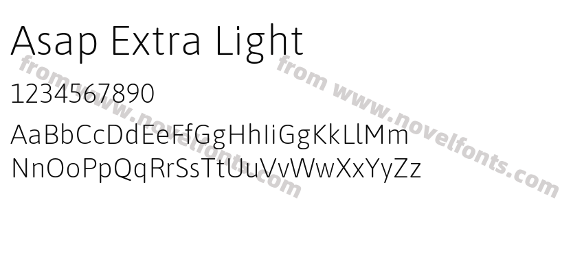 Asap Extra LightPreview