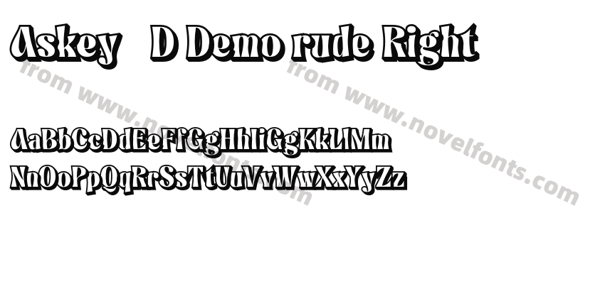 Askey 3D Demo rude RightPreview