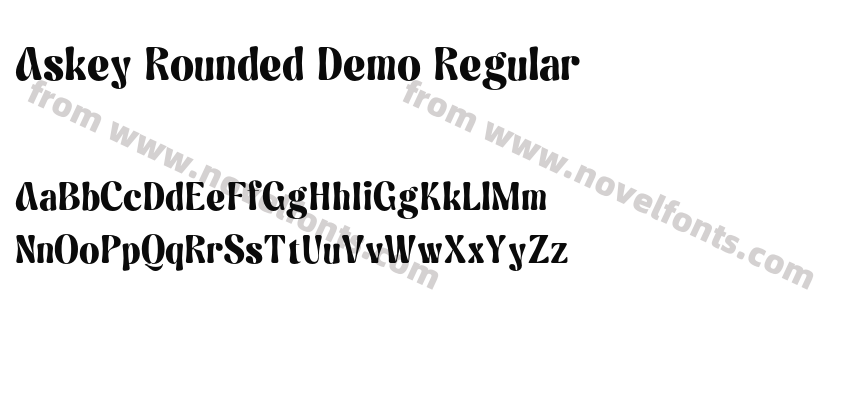 Askey Rounded Demo RegularPreview