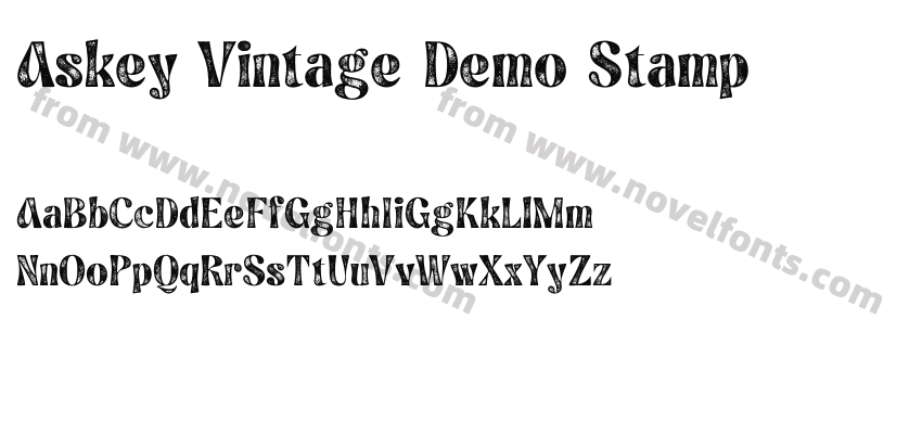 Askey Vintage Demo StampPreview