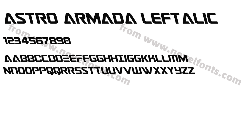 Astro Armada LeftalicPreview