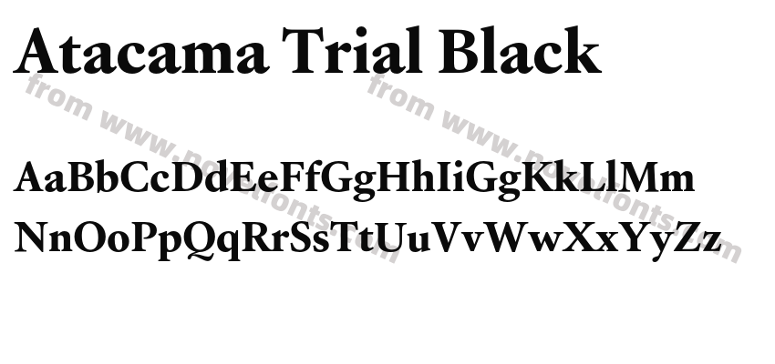 Atacama Trial BlackPreview