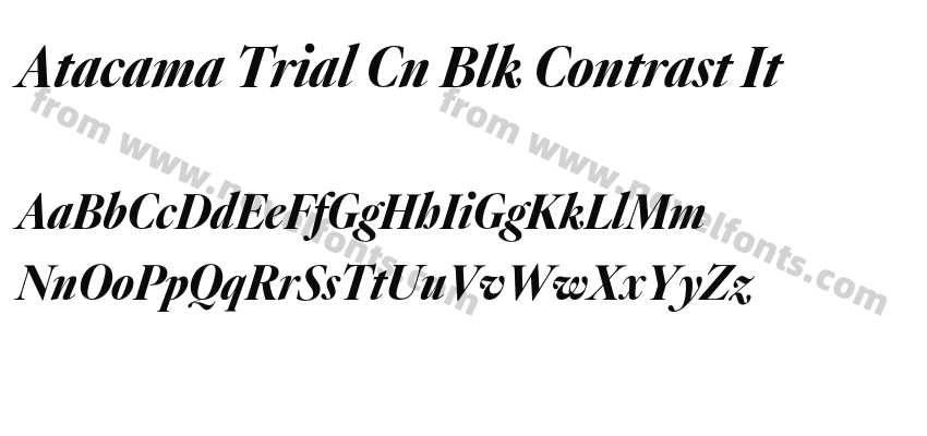 Atacama Trial Cn Blk Contrast ItPreview