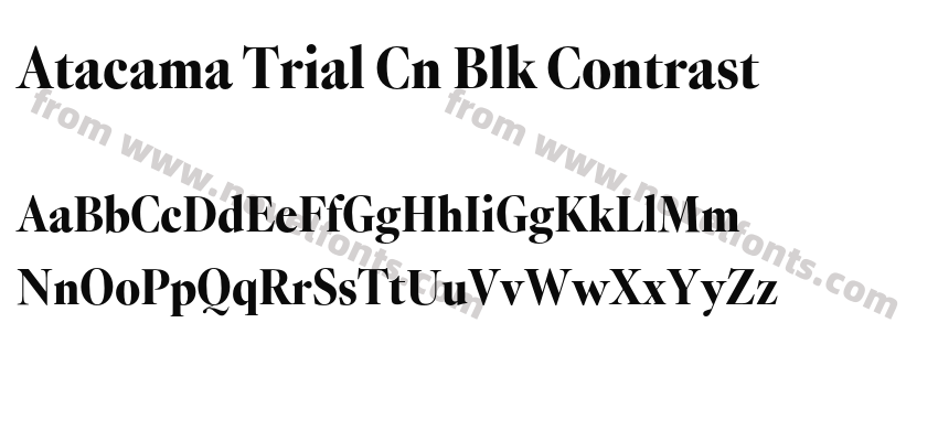 Atacama Trial Cn Blk ContrastPreview